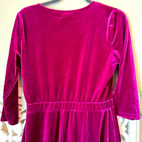 PRICE FIRM Urban Outfitters Pink Velvet Romper - Picture 11 of 12